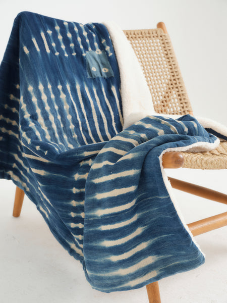 Indigo Throw – Jenna Bee - Main Image