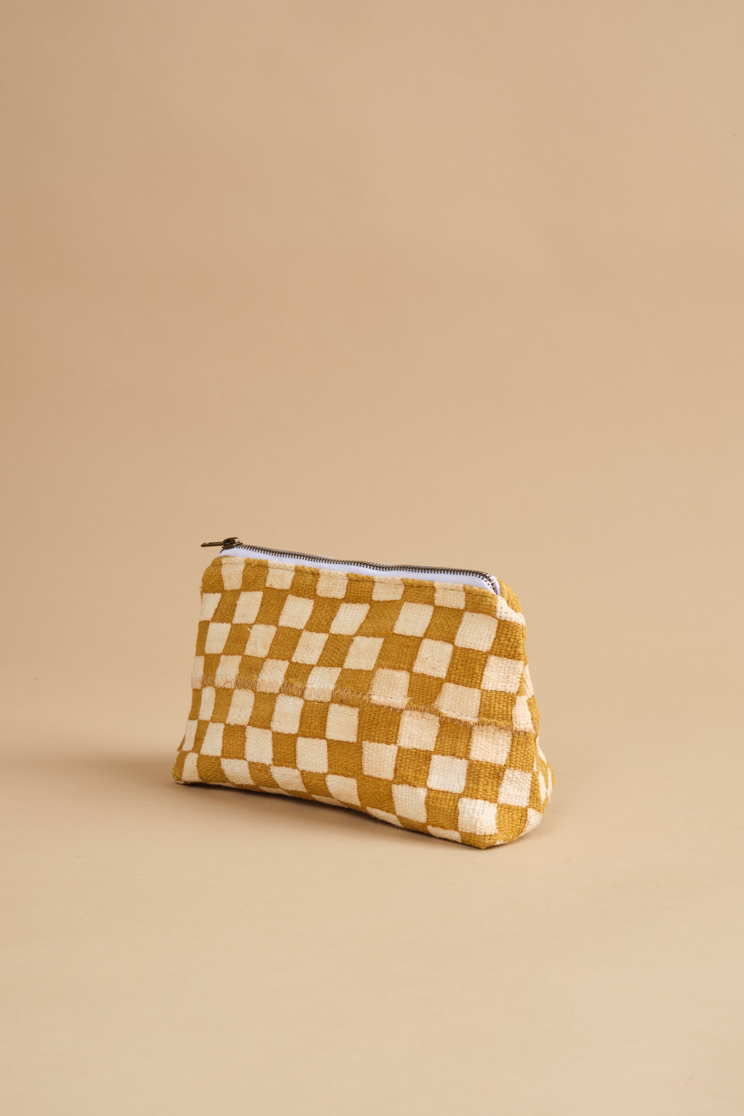 Check Me Out - Checkered Rectangle Cosmetic Bag – Baubles and Bliss